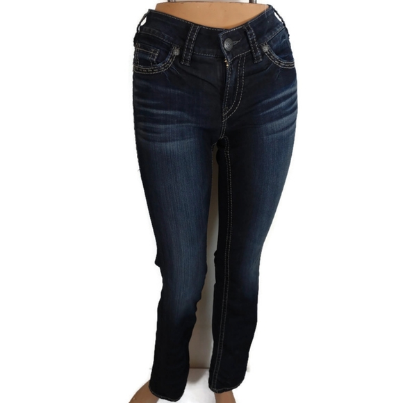 Suki Baby Boot Jeans By Silver 26 - Picture 2 of 8